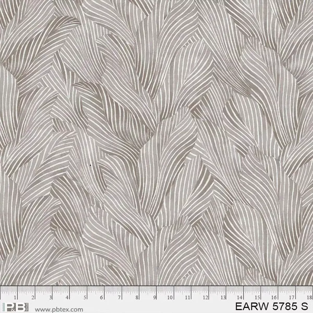 108-earth-tones-grey-leaf-cotton-wideback-fabric-per-yard 108″ Earth Tones Grey Leaf Cotton Wideback Fabric per yard