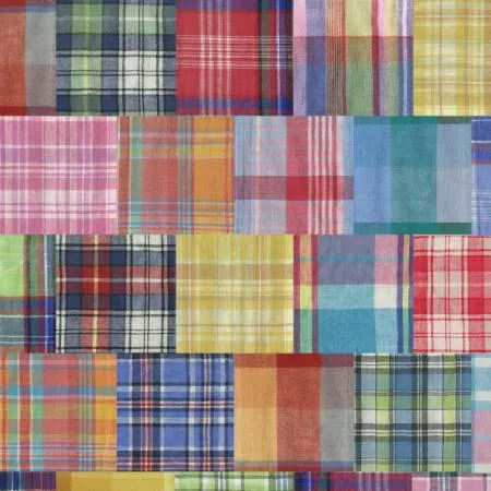 108" Wide Back 55044DW-1 Multi Madras Patchwork