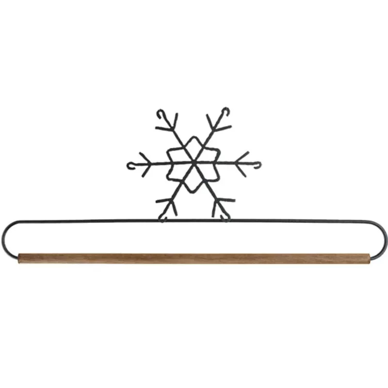 12in-snowflake-metal-hanger 12in Snowflake Metal Hanger