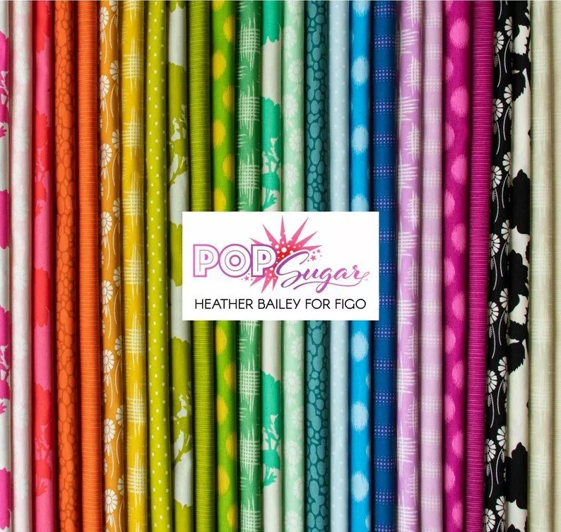 30 FQ Bundle Pop Sugar Heather Bailey Figo Fabrics