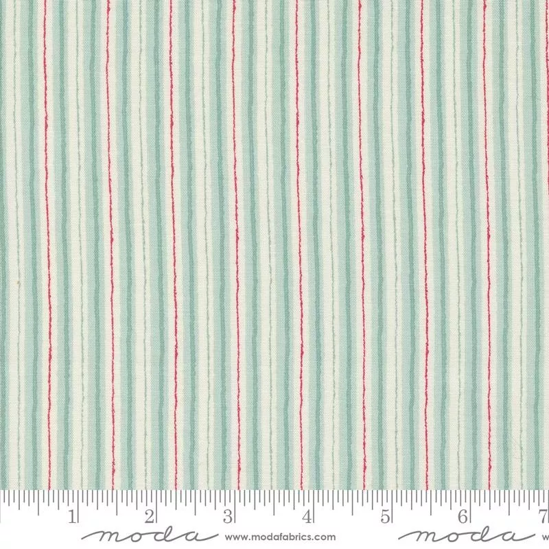 44-moda-my-summer-house-aqua-summer-stripe-100-cotton 44″– Moda – My Summer House –“Aqua Summer Stripe” – 100% Cotton
