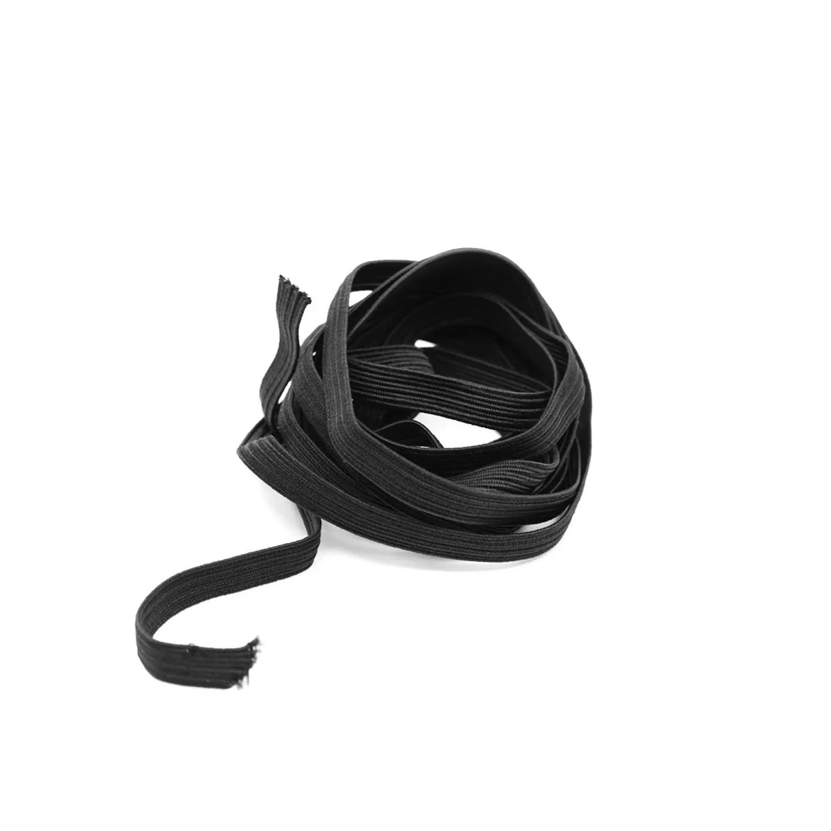 6mm-flat-braided-elastic-black-1-meter ” (6mm) Flat Braided Elastic – Black – 1 meter