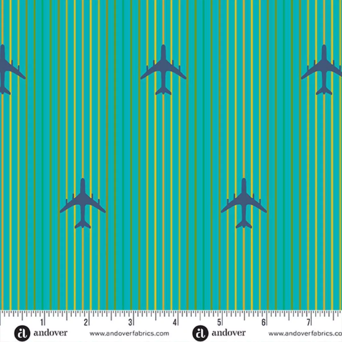 Air Mail Teal by Alison Glass