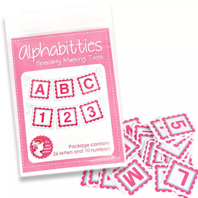 Alphabitties Pink ISE 701 Its Sew Emma#1