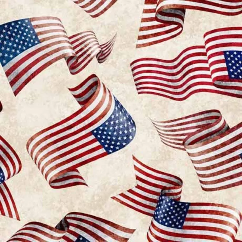 american-spirit-flag-toss-cream-30129-e-qt-fabrics American Spirit Flag Toss Cream – 30129 -E – QT Fabrics