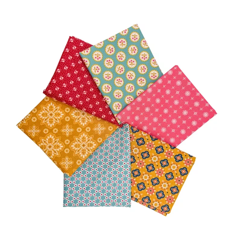 americana-fat-quarter-bundle-multi-6-pieces Americana Fat Quarter Bundle Multi 6 Pieces