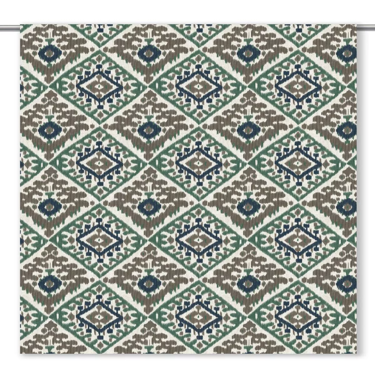 ashland-fabric-by-yard-forest-green-taupe-navy ‘Ashland’ Fabric by the Yard (Forest Green/ Taupe/ Navy)