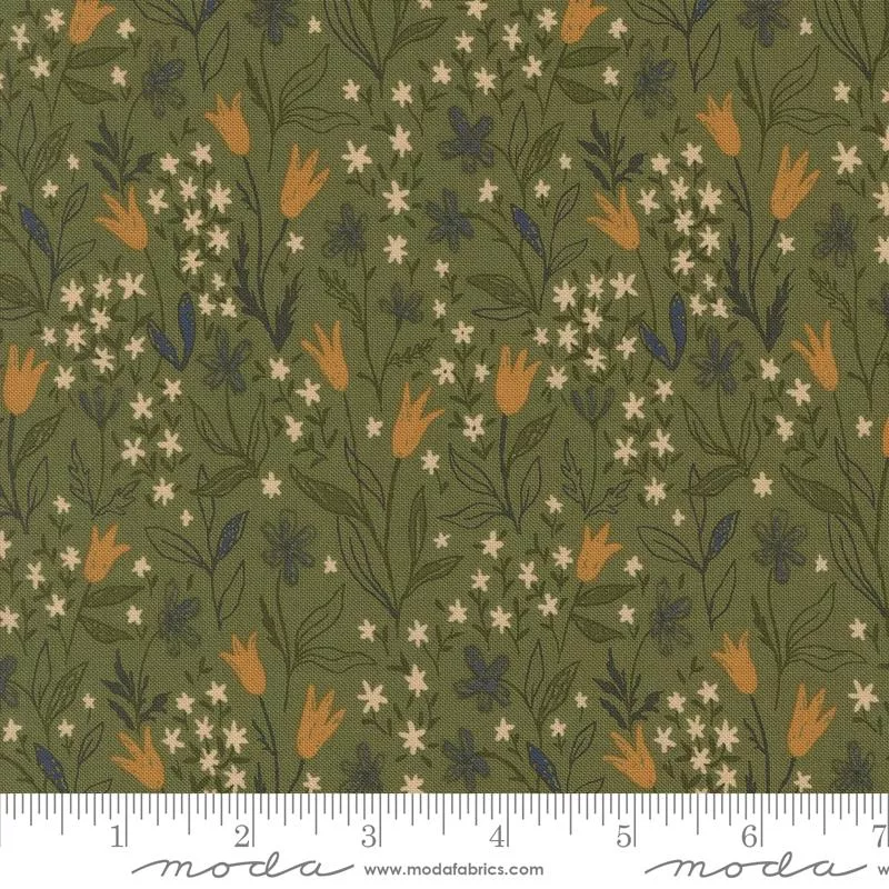 Autumn Forest Leaf 14123 17 Moda #1