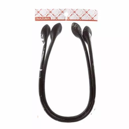 Bag Handles Leather Like 24in Black