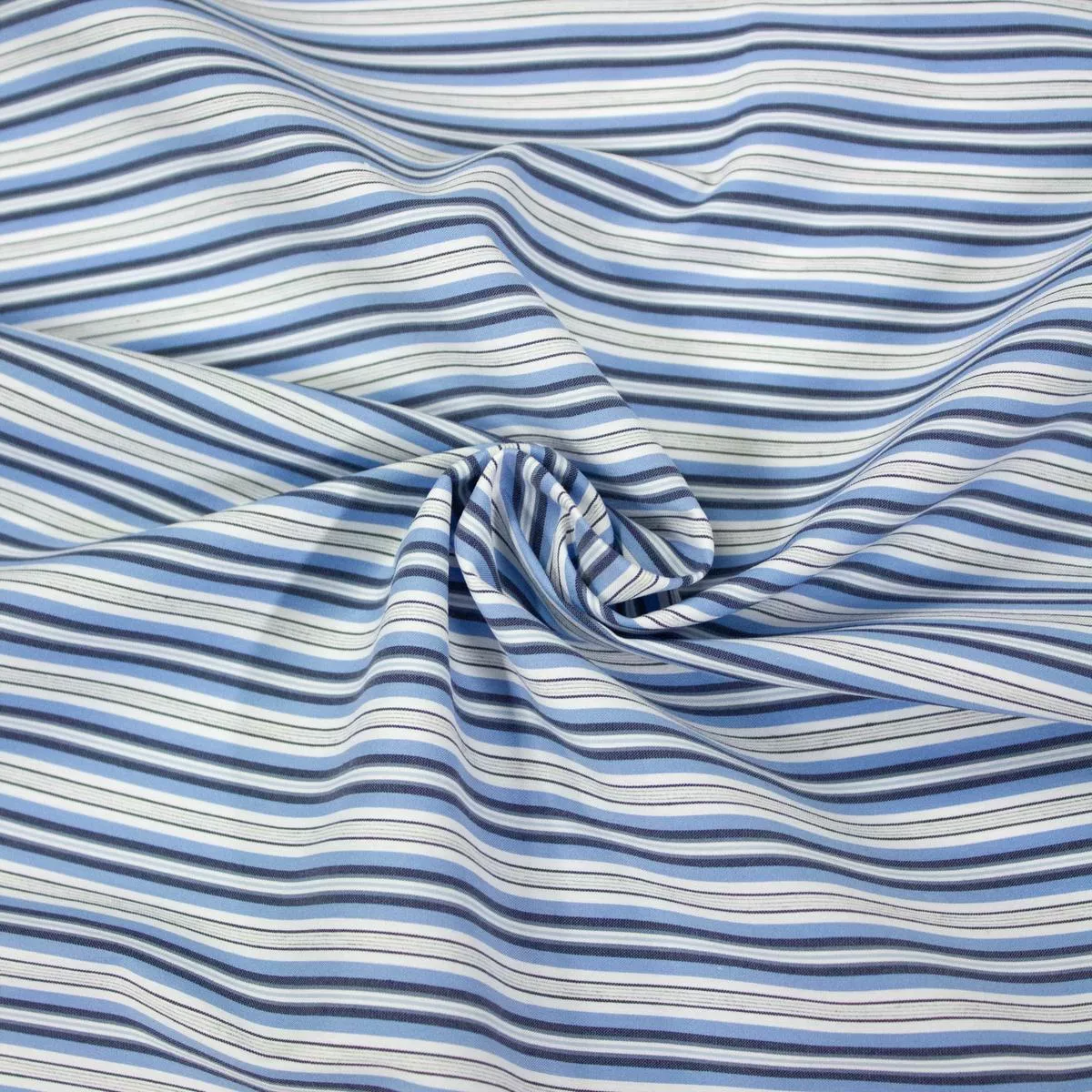 bany-blue-striped-cotton-stretch-fabric Bany Blue Striped Cotton Stretch Fabric