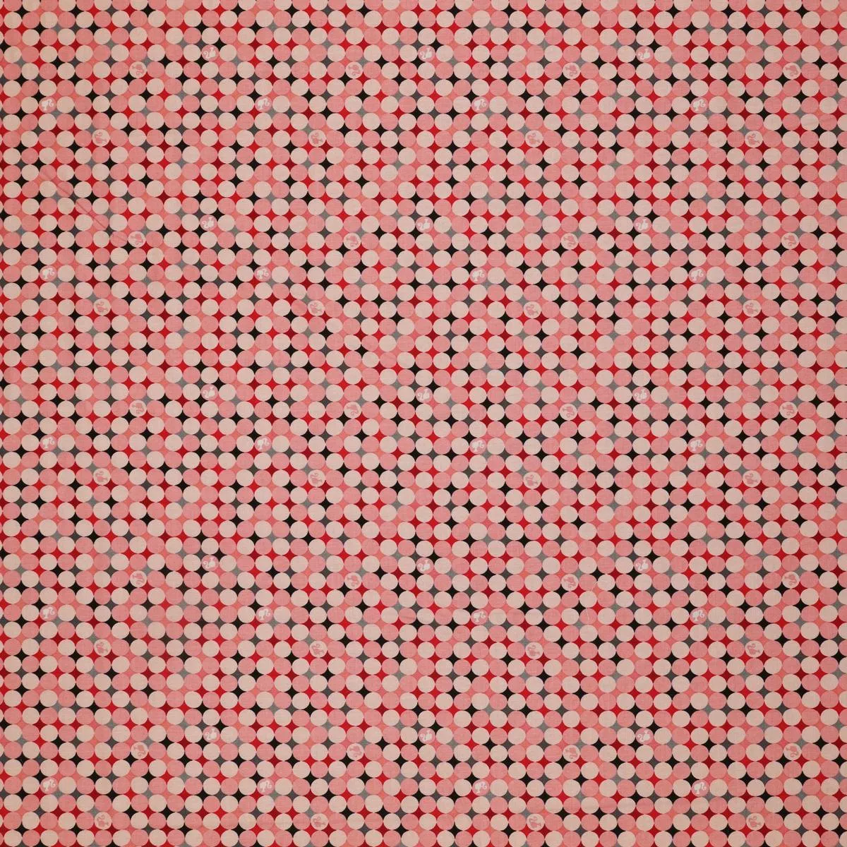 Barbie Vintage Fabric Collection – Sparkle Dots Pink