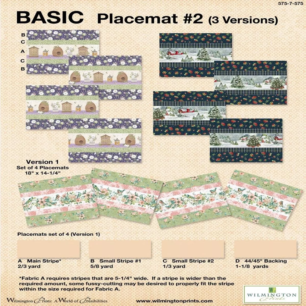 basic-placemat-2-pattern Basic Placemat #2 Pattern