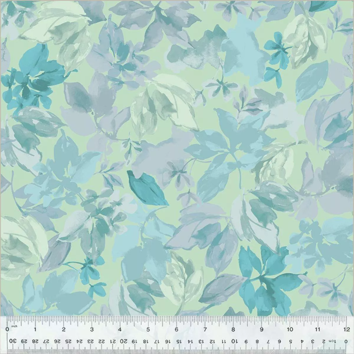 Basics Floral Seafoam by Whistler Studios for Windham Fabrics