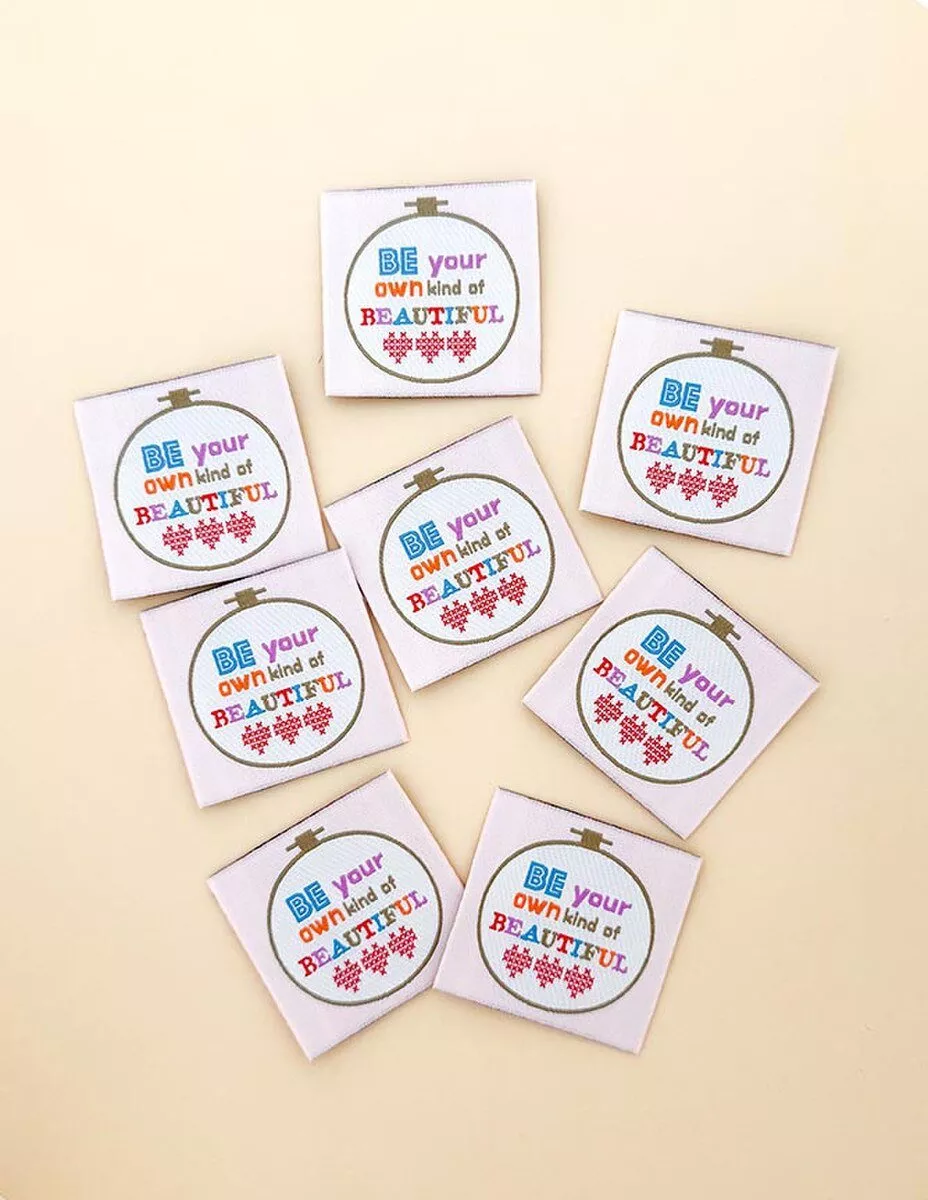 Be Your Own Kind of Beautiful Woven Label