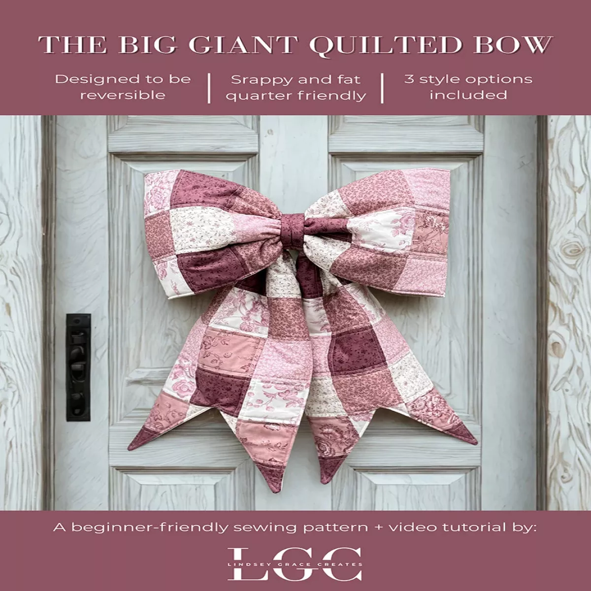 big-giant-quilted-bow-charm-version The Big Giant Quilted Bow- Charm Version