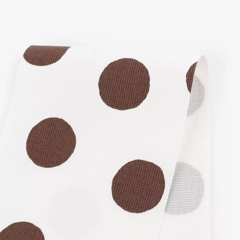 big-spot-stretch-cotton-carob Big Spot Stretch Cotton – Carob