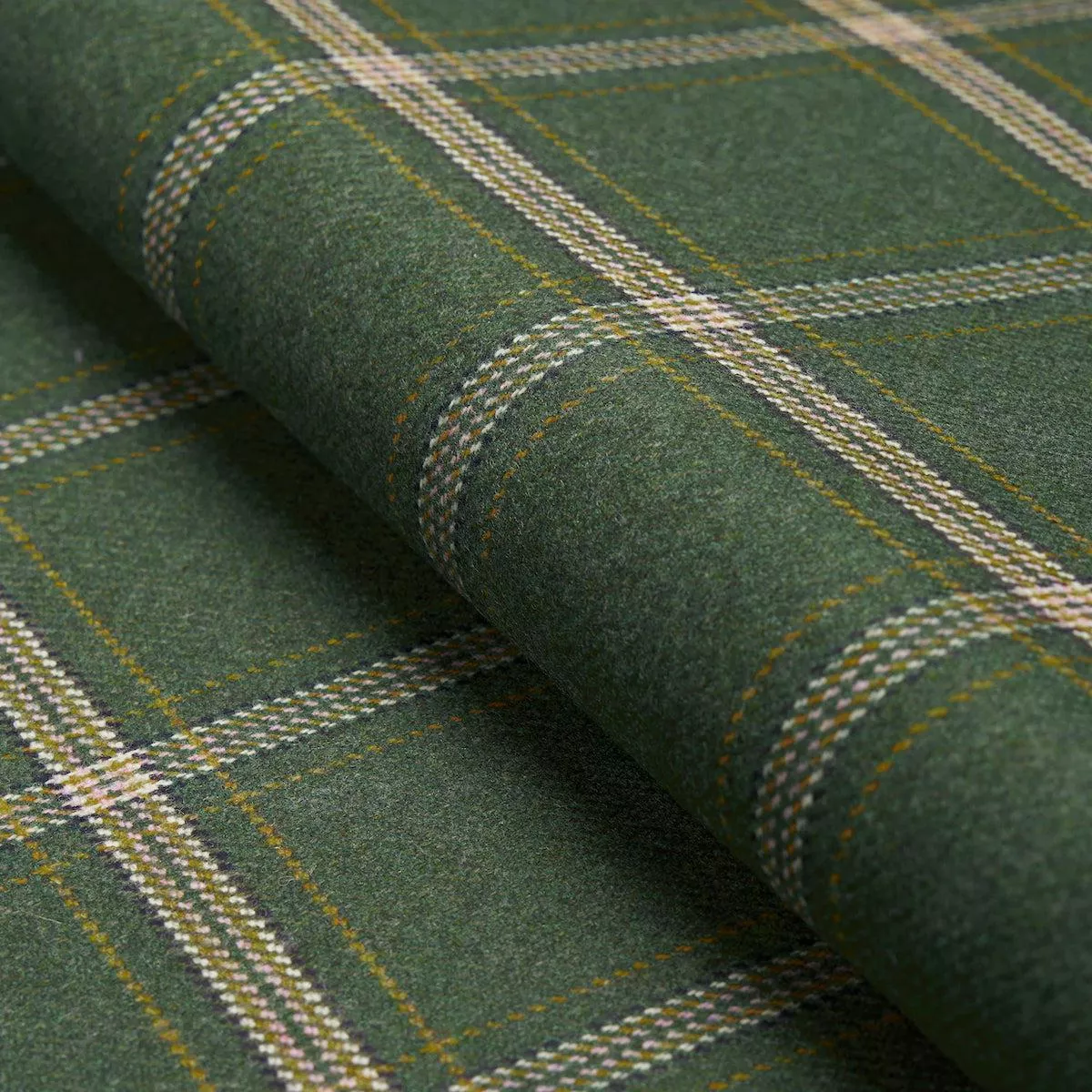 blackburn-merino-plaid-green-fabric Blackburn Merino Plaid Green Fabric