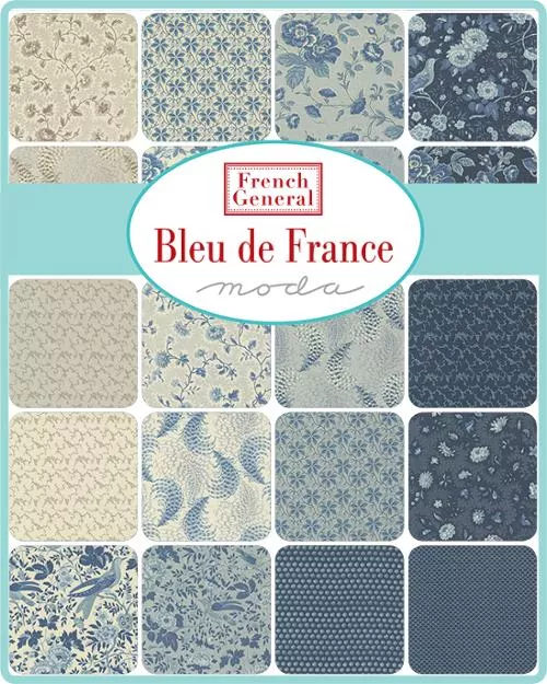bleu-de-france-fat-quarter-bundle Bleu De France Fat Quarter Bundle