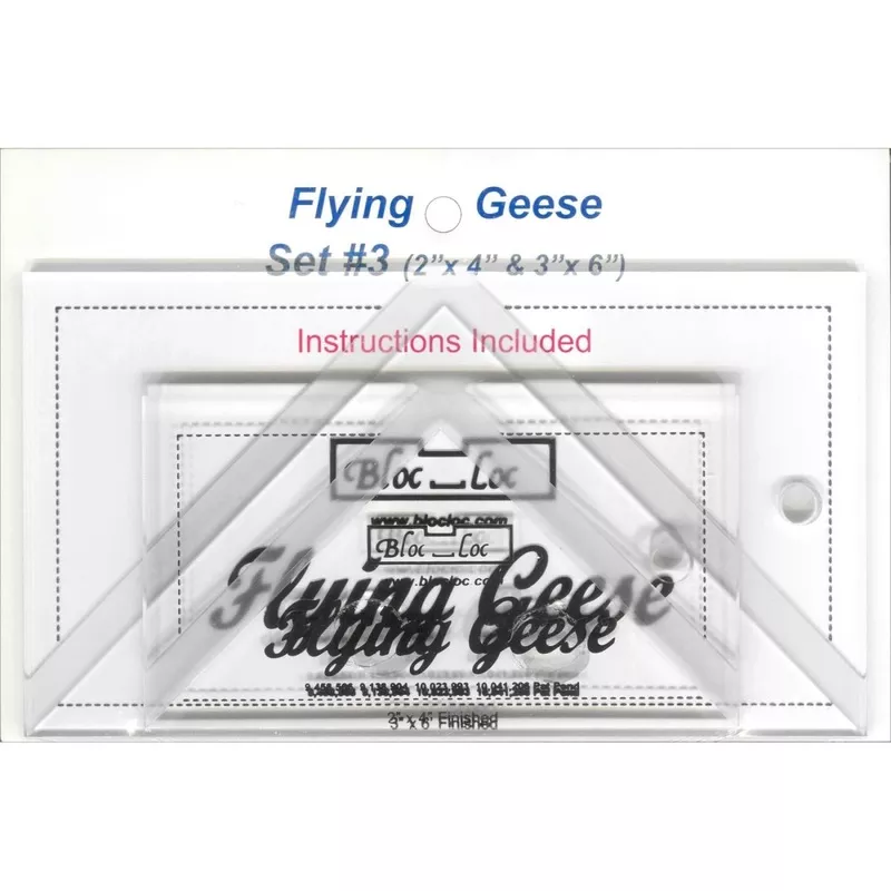 bloc-loc-flying-geese-ruler-set-3 Bloc Loc Flying Geese Ruler Set #3