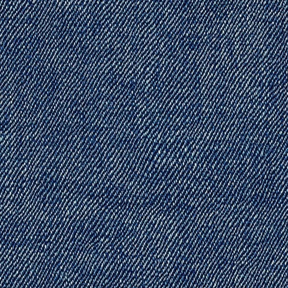 Blue Jean Denim Fabric Texture Pattern 14 Quilting Cotton Fabric