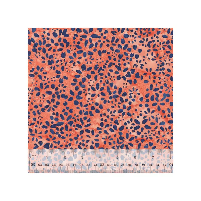 Blush & Blues Anthology Fabrics 2811Q-X Blush Petals Batik Cotton