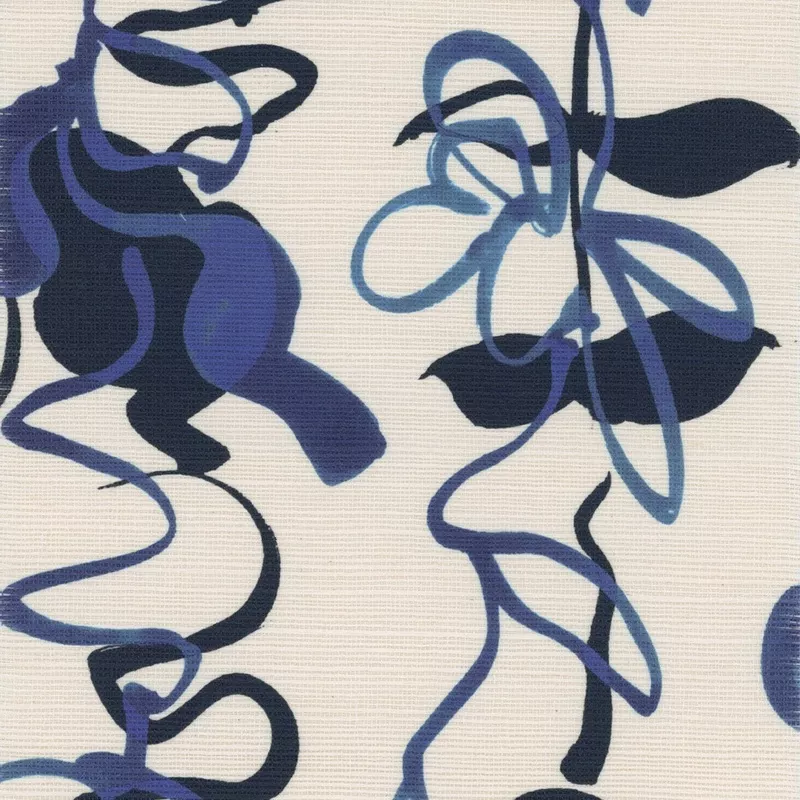 bossa-cobalt-grasscloth Bossa Cobalt Grasscloth