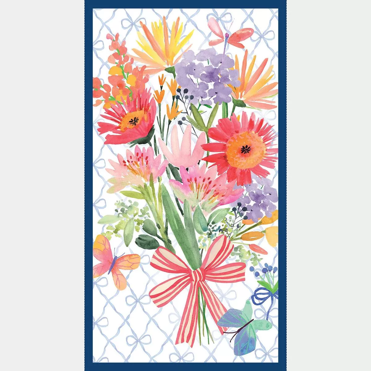 bows-blooms-floral-bouquet-multi-panel Bows and Blooms – Floral Bouquet Multi Panel