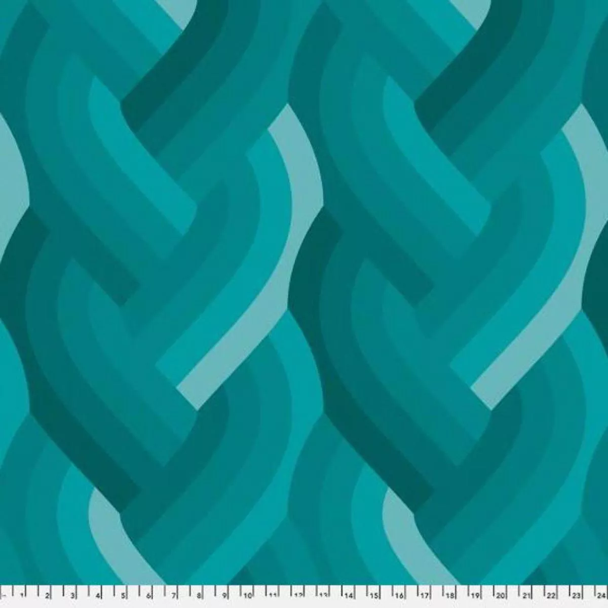 Braid Teal by Emily Van Hoff