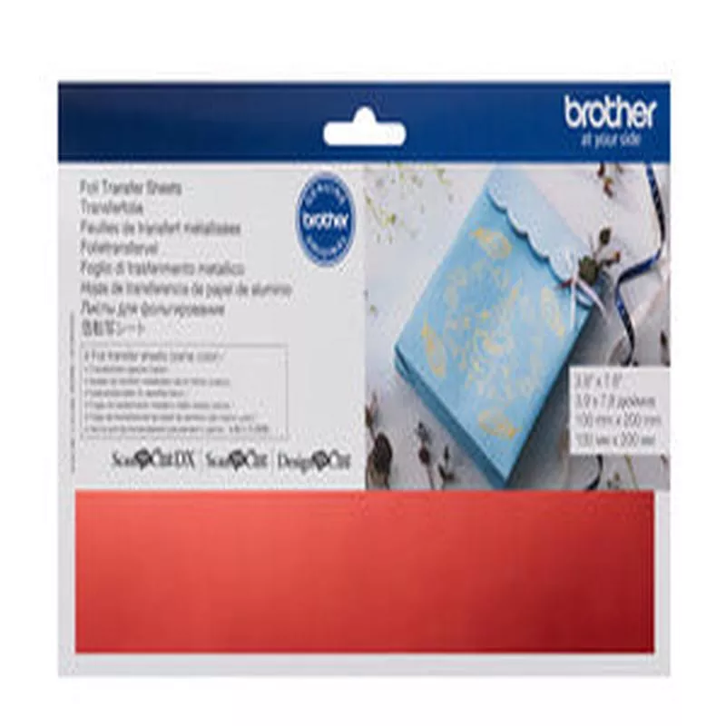 brother-scanncut-caftsred1-foil-transfer-sheets-red Brother ScanNCut CAFTSRED1 Foil Transfer Sheets Red