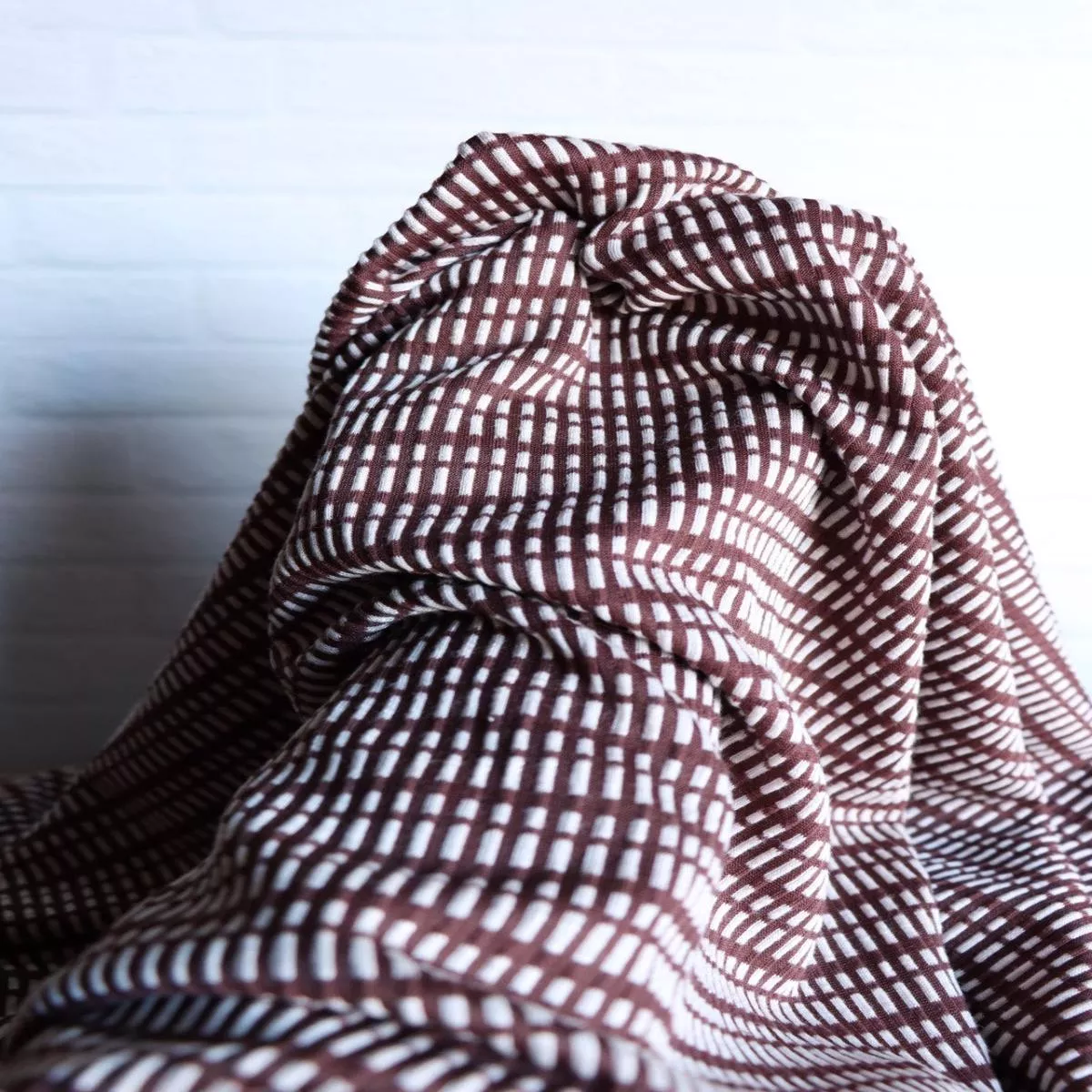 brown-broken-stripe-jacquard-knit Brown Broken Stripe Jacquard Knit
