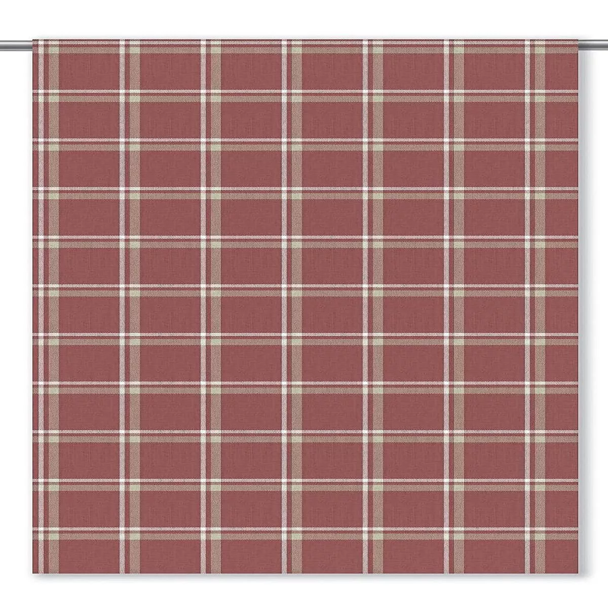 burnt-peanut-fabric-by-yard-brick-red-beige ‘Burnt Peanut’ Fabric by the Yard (Brick Red/ Beige)
