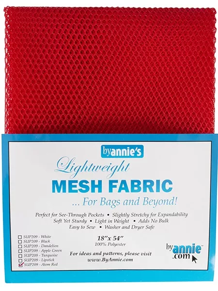 byannie-s-lightweight-mesh-fabric-atom-red ByAnnie’s Lightweight Mesh Fabric (Atom Red)