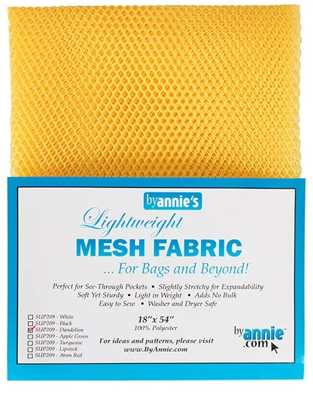 byannie-s-lightweight-mesh-fabric-dandelion ByAnnie’s Lightweight Mesh Fabric (Dandelion)