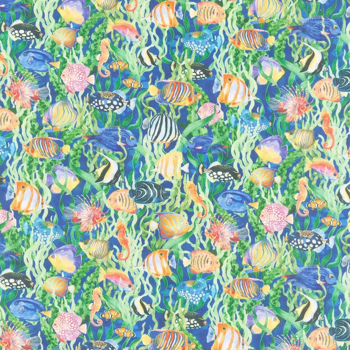 calypso-iii-fish-blue-yardage Calypso III – Fish Blue Yardage