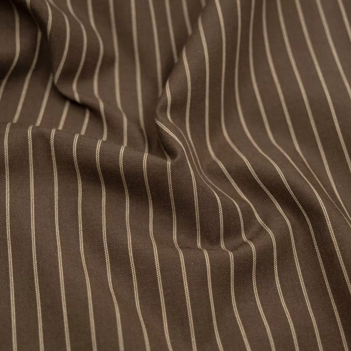 chalk-stripe-cotton-shirting-russet-biscuit Chalk Stripe Cotton Shirting – Russet/Biscuit