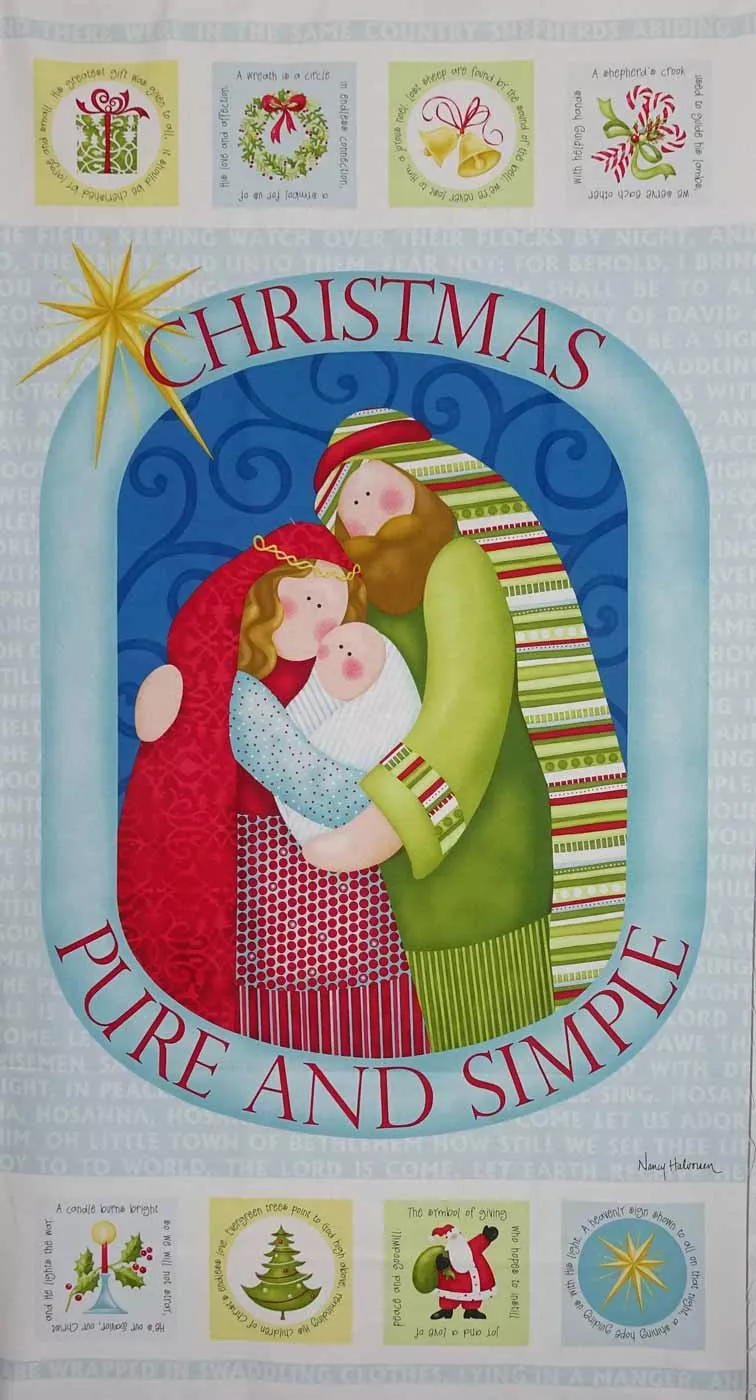Christmas Pure & Simple Panel