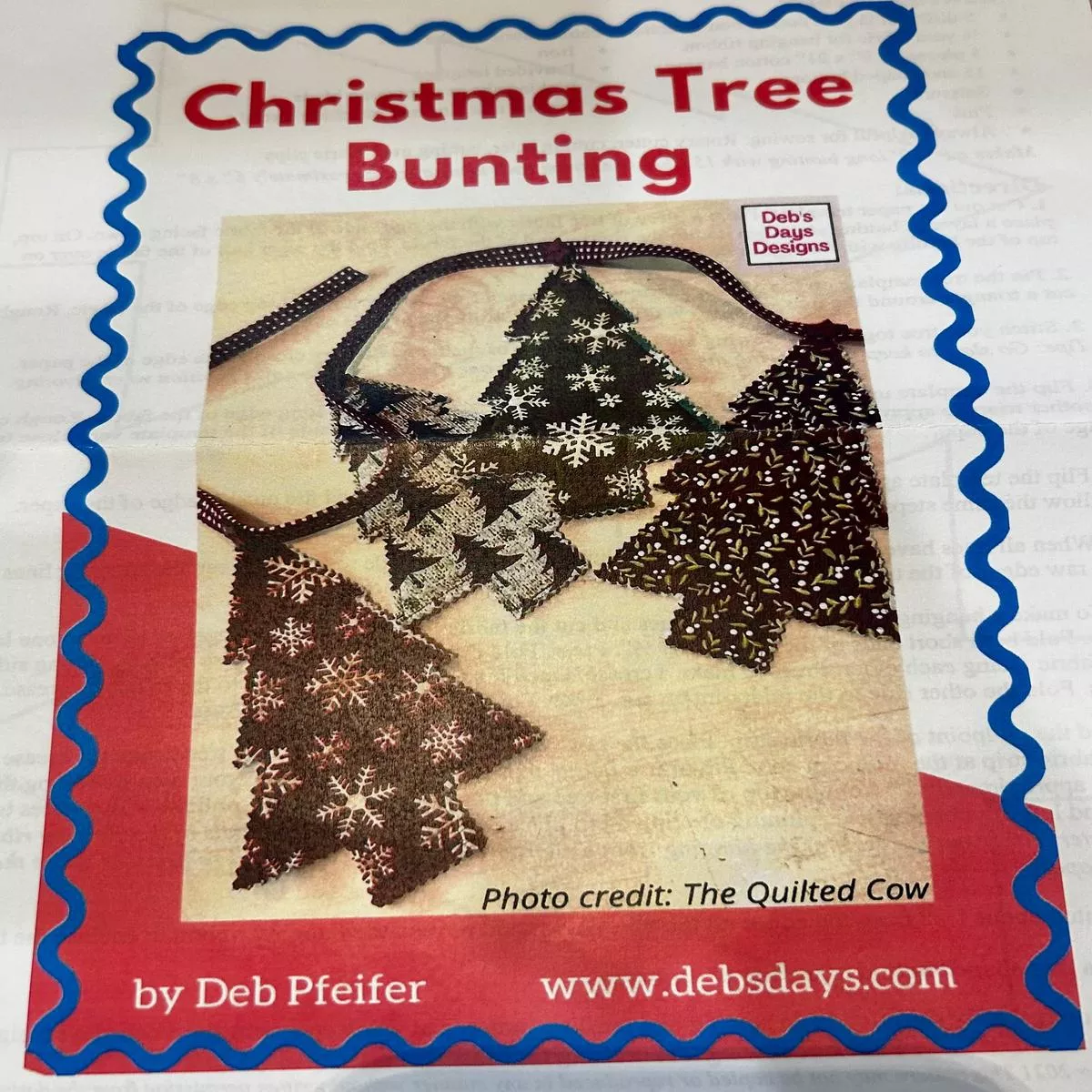 Christmas Tree Bunting