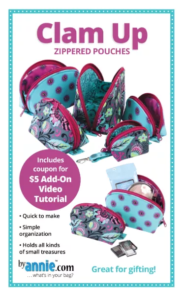 clam-up-by-patterns-by-annie Clam Up! by Patterns by Annie