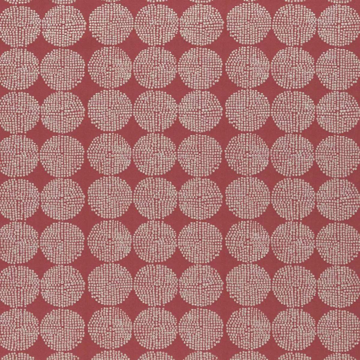 Clarke & Clarke Kiko Red Drapery Fabric