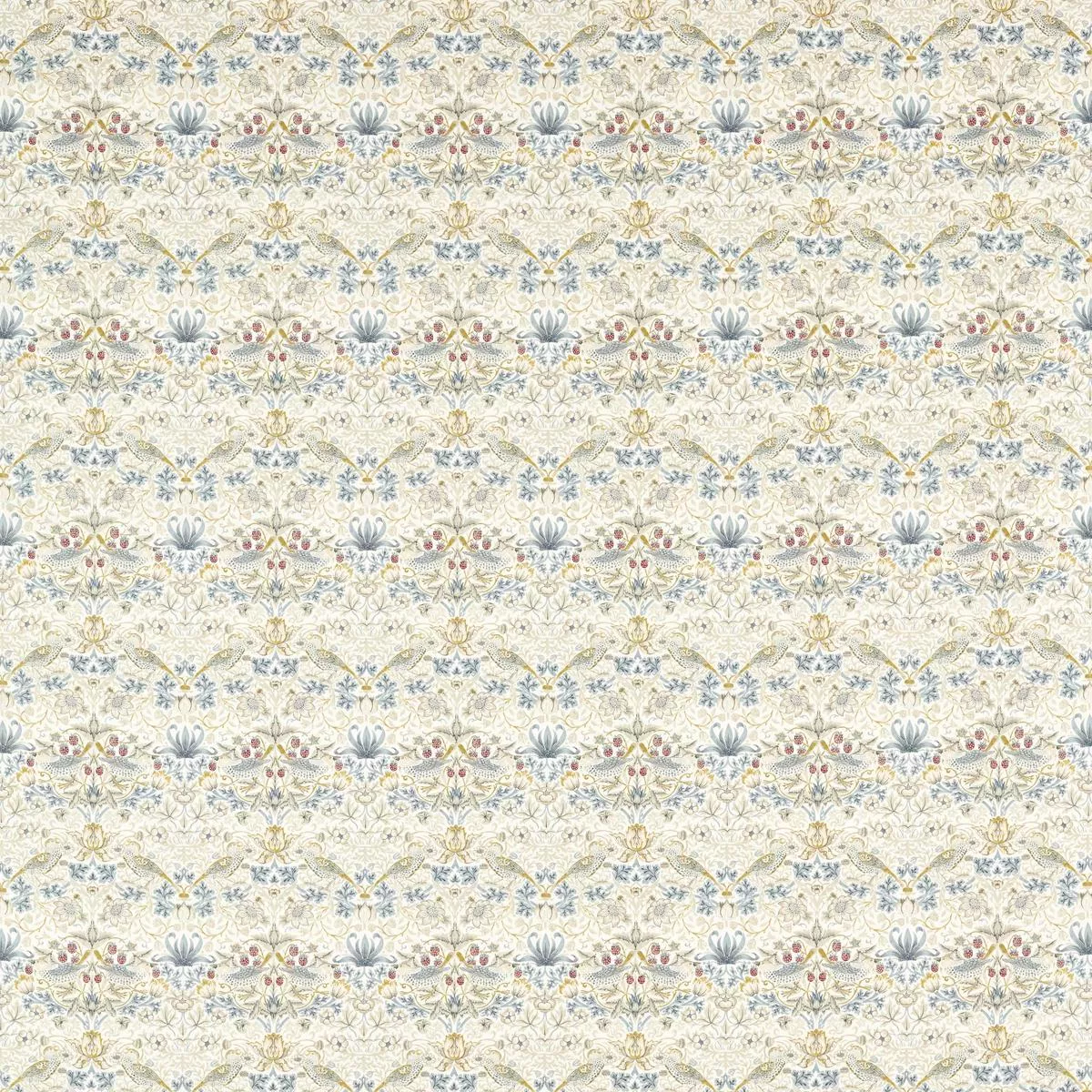 Clarke & Clarke Strawberry Thief Linen Fabric