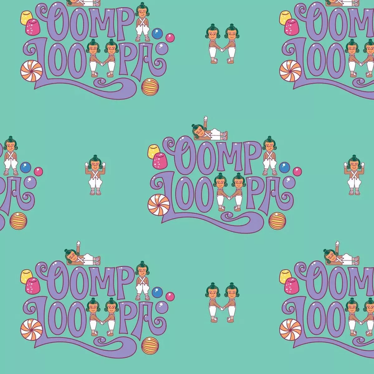 clearance-playful-oompa-loompas-camelot-cotton CLEARANCE Playful Oompa Loompas – Camelot Cotton