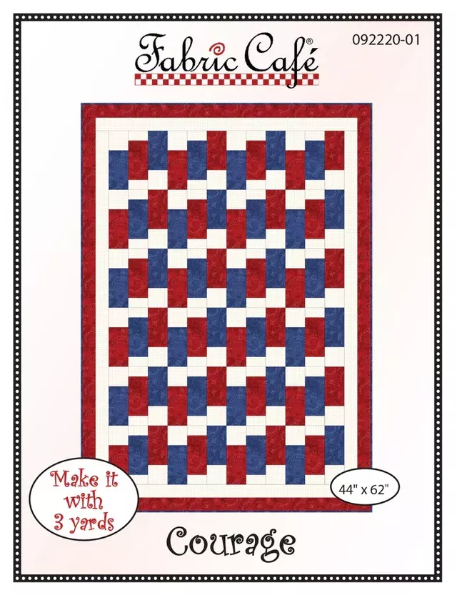 Courage Patriotic Quilt Kit 44''x62''