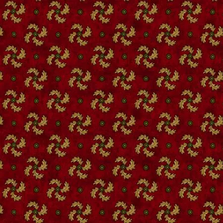 Cranberry Swirled Feathers