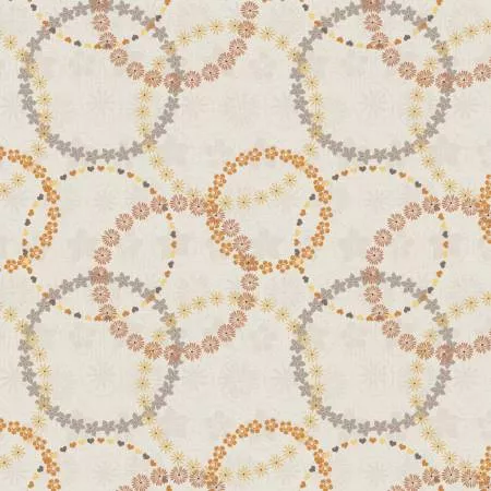 Cream Floral Chains