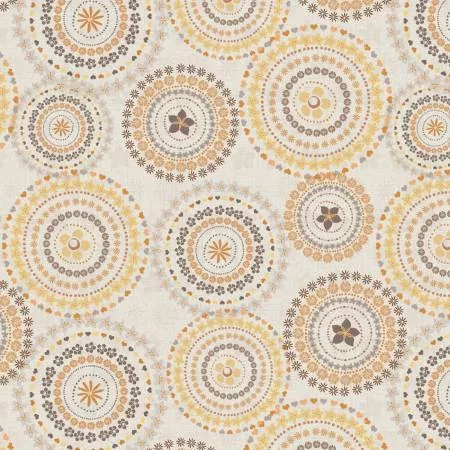 Cream Mandalas