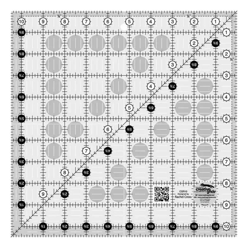creative-grids-quilt-ruler-10-1-2in Creative Grids Quilt Ruler 10-1/2in