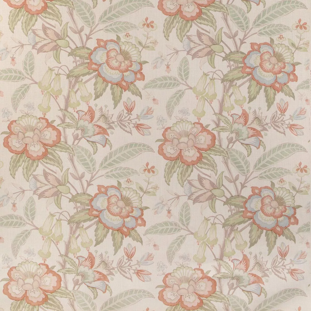davenport-print-coral Davenport Print-Coral