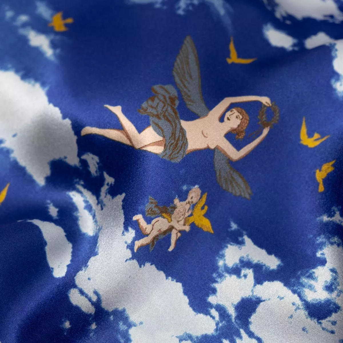 deadstock-heavenly-skies-silk-charmeuse-sapphire-multi Deadstock Heavenly Skies Silk Charmeuse – Sapphire/Multi