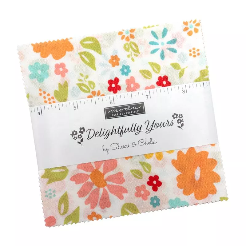 Delightfully Yours Charm Pack 37700PP Moda Precuts#1