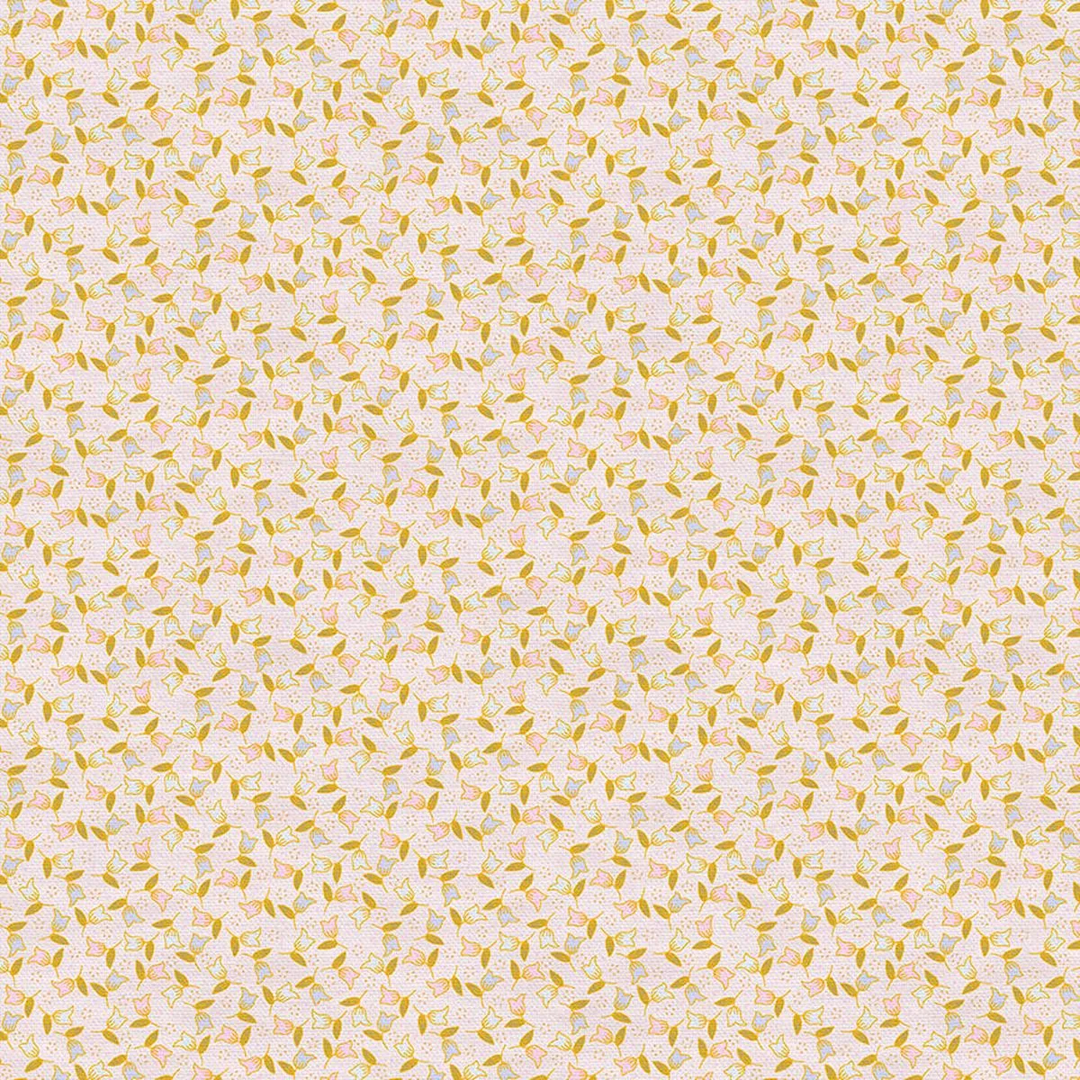 ditsy-tulip-blue-gold-sateen-45 Ditsy Tulip – Blue/Gold – Sateen – 45″